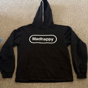Madhappy black logo hoodie